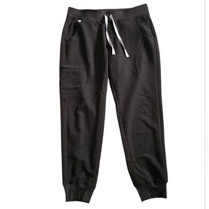 Figs Black Jogger Pants Black Size M Drawstring